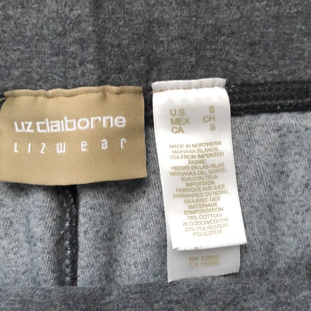 Liz Claiborne Liz wear Velour Pants Size Small - Picture 2 of 6
